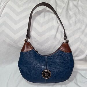 HTF Like new vintage Dooney & Bourke Y2K Hobo Shoulder pebbled leather small Bag